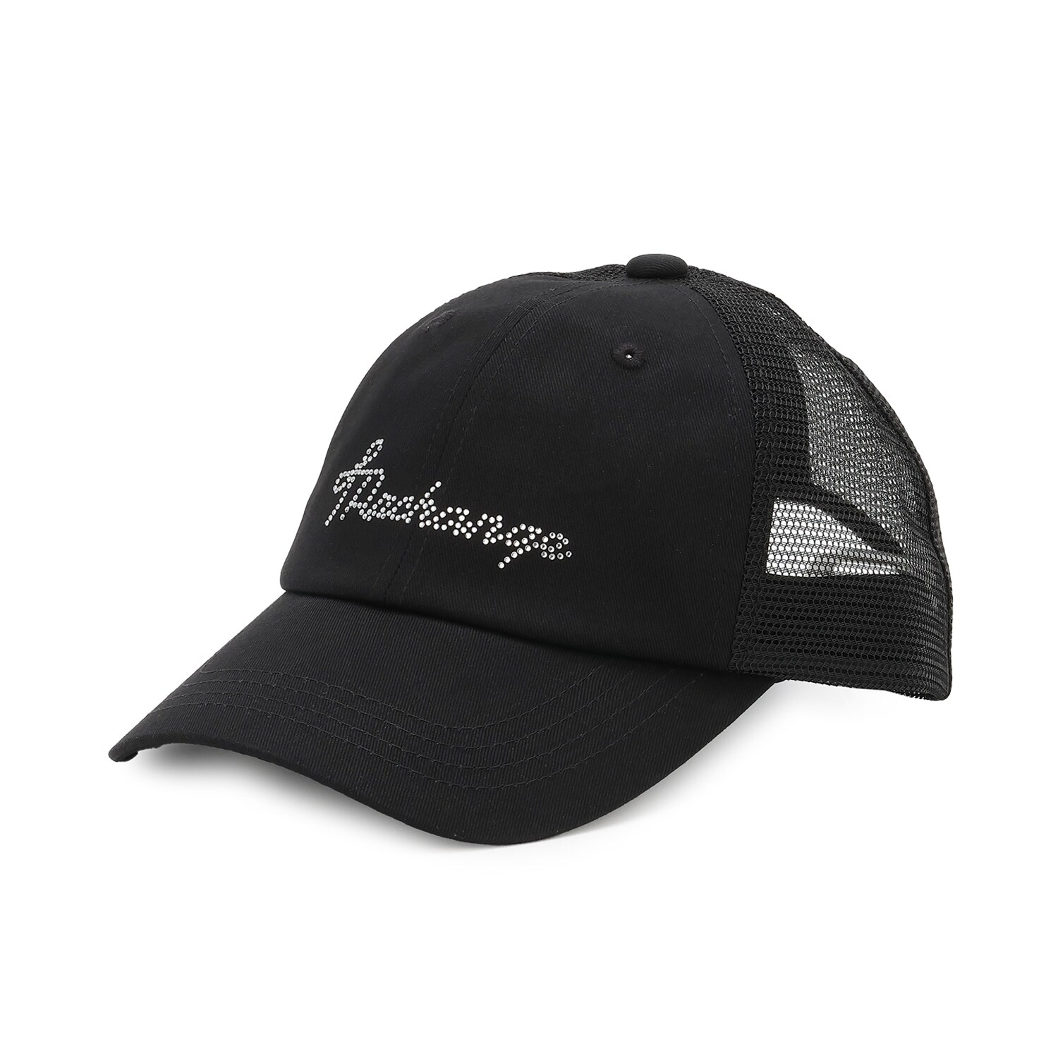 リボンストーンメッシュキャップ