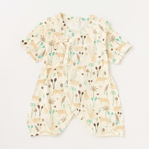 【肌着】【オーシャン＆グラウンド】 コンビ肌着Animal Resort