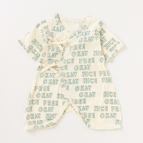 【肌着】【オーシャン＆グラウンド】コンビ肌着Good Words