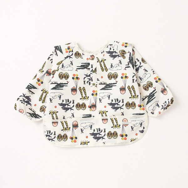 【スタイ】【オーシャン＆グラウンド】BOYS袖あり食事エプロン