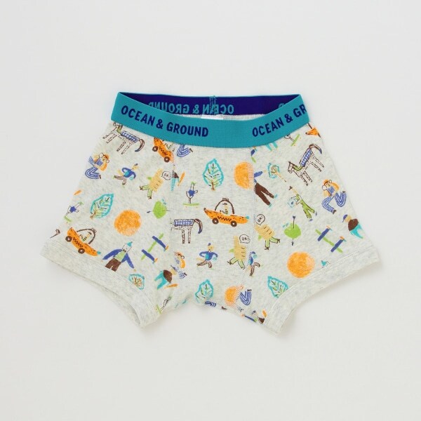 【アンダーウェア】【オーシャン＆グラウンド】ボクサーパンツHappy Park