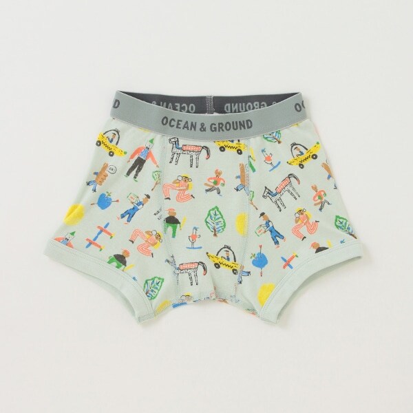 【アンダーウェア】【オーシャン＆グラウンド】ボクサーパンツHappy Park