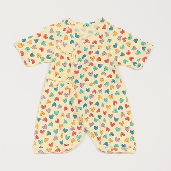 【肌着】【オーシャン＆グラウンド】コンビ肌着 Colorful Heart