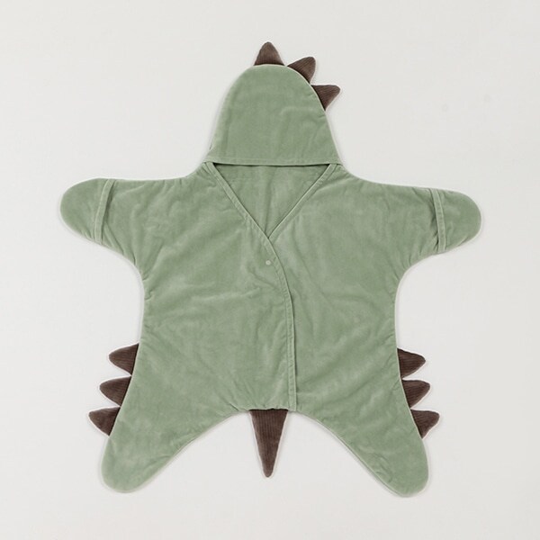 【アウター/おくるみ】【オーシャン＆グラウンド】フリースアニマルオクルミ