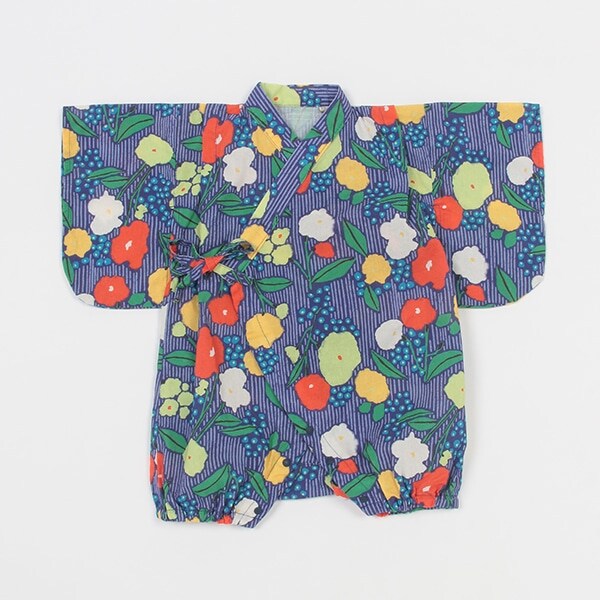 【浴衣/甚平】【オーシャン＆グラウンド】GIRLS甚平ロンパス