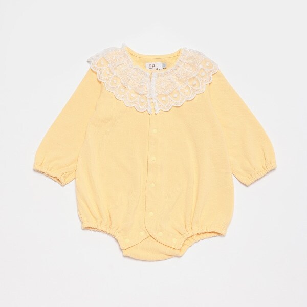 【オーシャン＆グラウンド】レースカラーボディシャツ