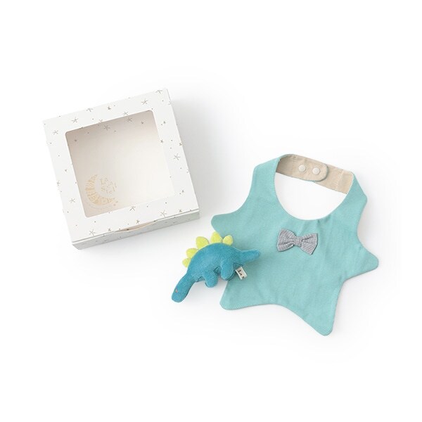 【BOX付】【スタイ】【オーシャン＆グラウンド】星型スタイ&ラトルギフトSET