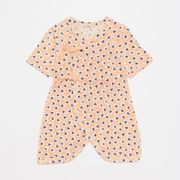 【オーシャン＆グラウンド】コンビ肌着 Tile Heart