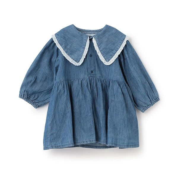 【LaStella】フリルカラースカートロンパス