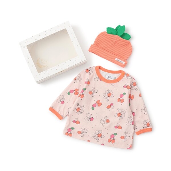 【BOX付】【帽子】【オーシャン＆グラウンド】フルーツCAP＆TシャツギフトBOXセット