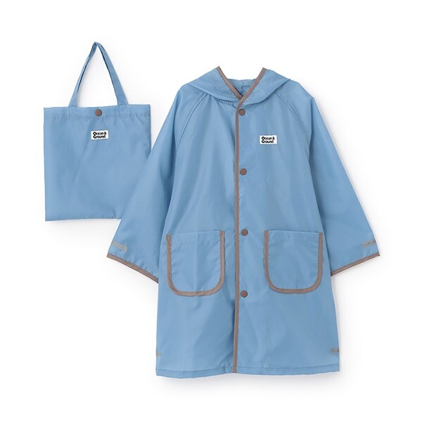 【オーシャン＆グラウンド】パイピングレインコート