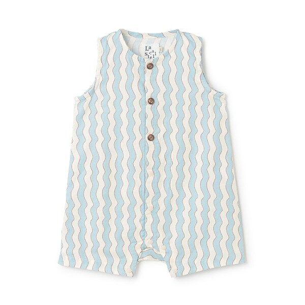 【LaStella】ソウガラノースリーブロンパス