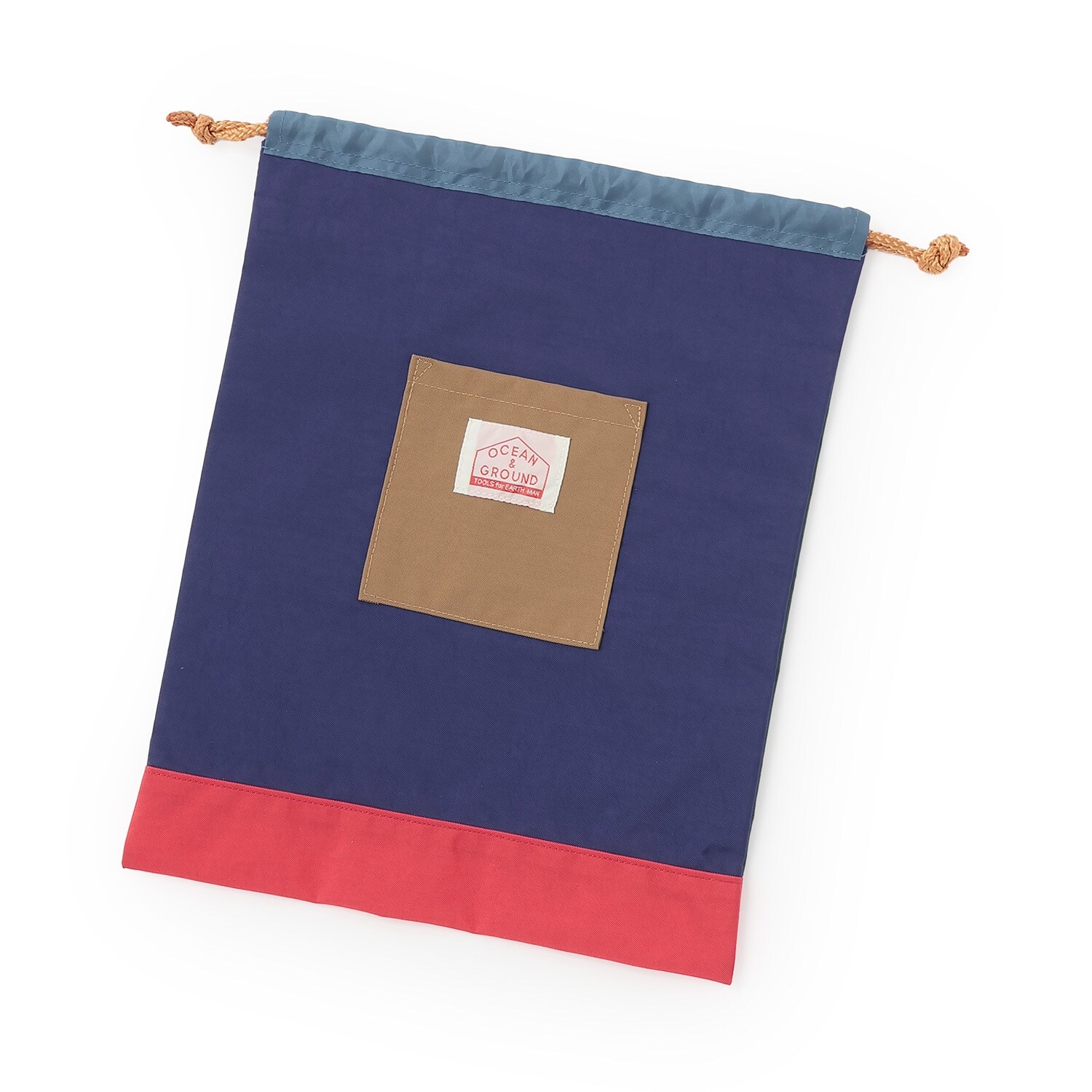 【オーシャン＆グラウンド】巾着大 MULTI
