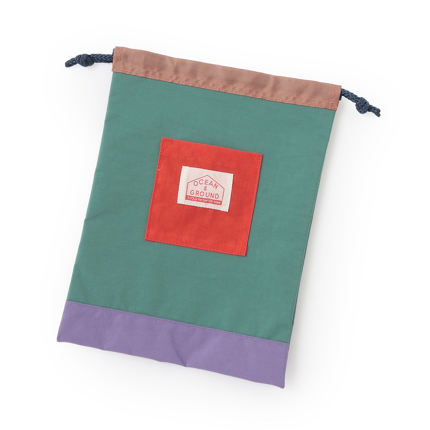 【オーシャン＆グラウンド】巾着中 MULTI