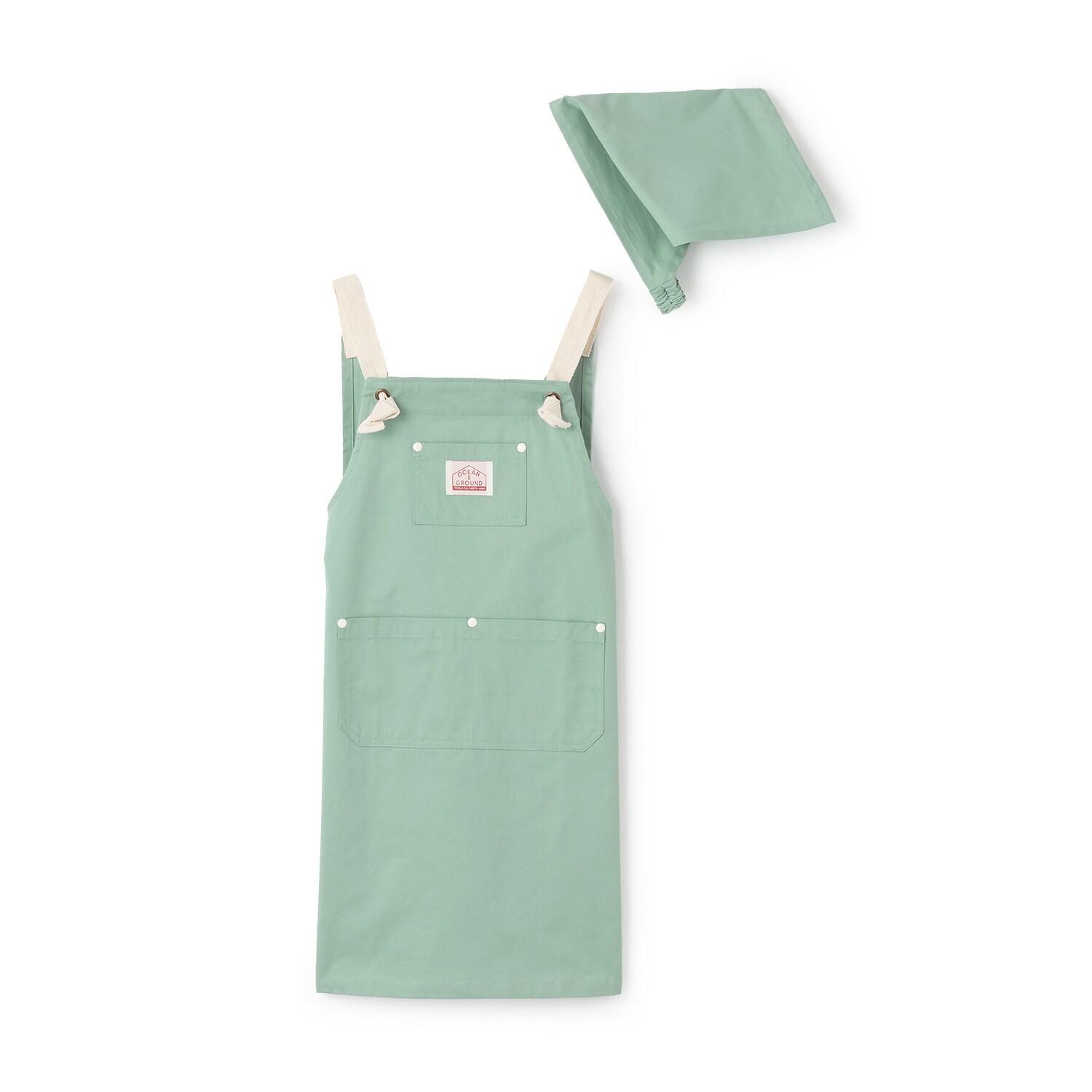 【オーシャン＆グラウンド】エプロンSET COOKDAY