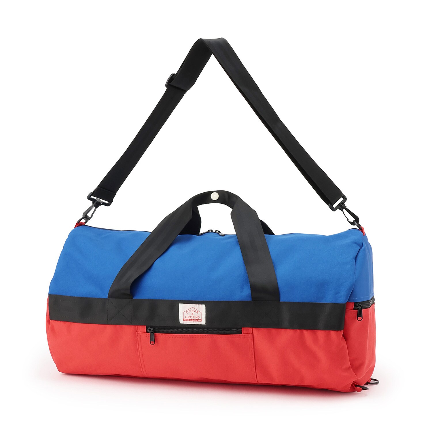 【オーシャン＆グラウンド】3WAYボストンBAG M