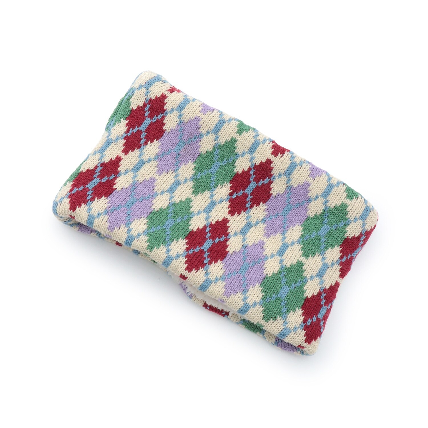 【オーシャン＆グラウンド】ソウガラニットウラボアネックウォーマー