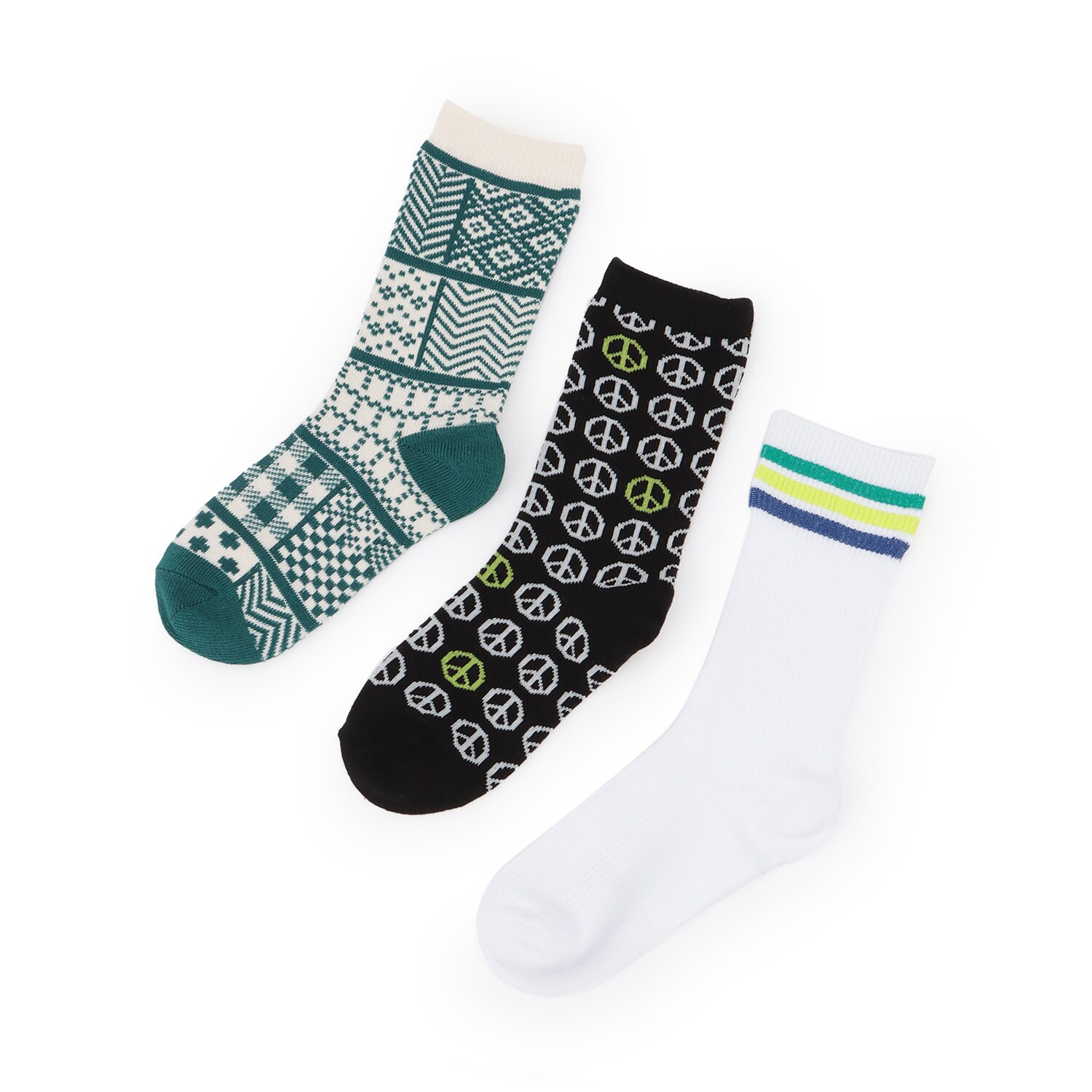 【オーシャン＆グラウンド】カジュアルソックス3PSET