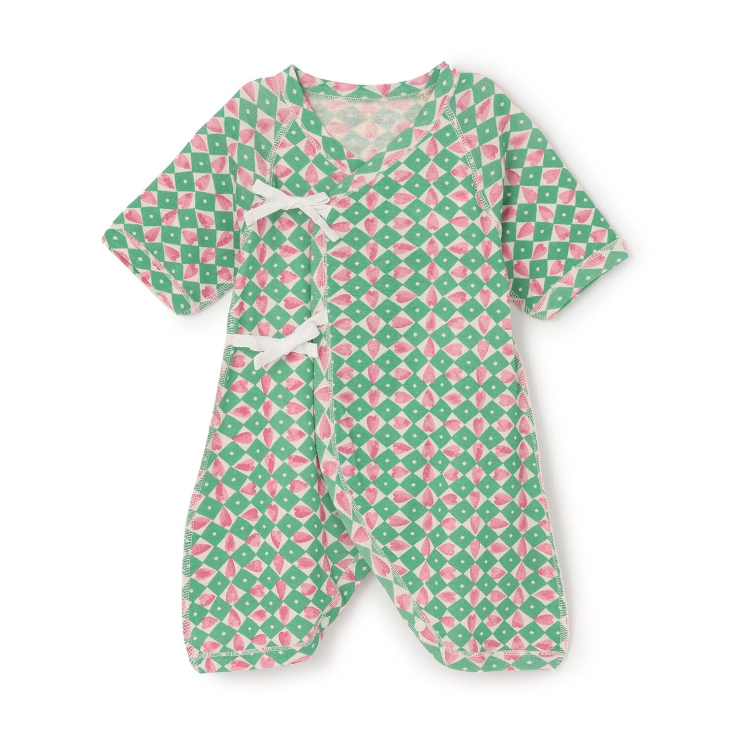 【オーシャン＆グラウンド】コンビ肌着 Diamond Heart