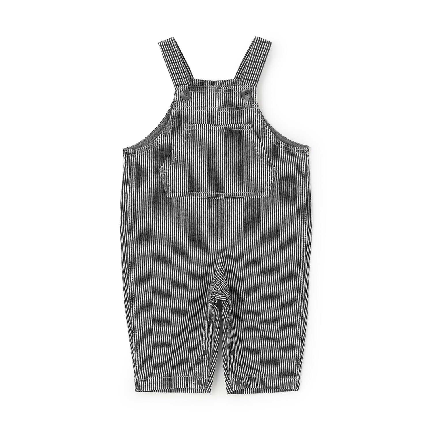 【LaStella】ベビーデニムワークサロペット