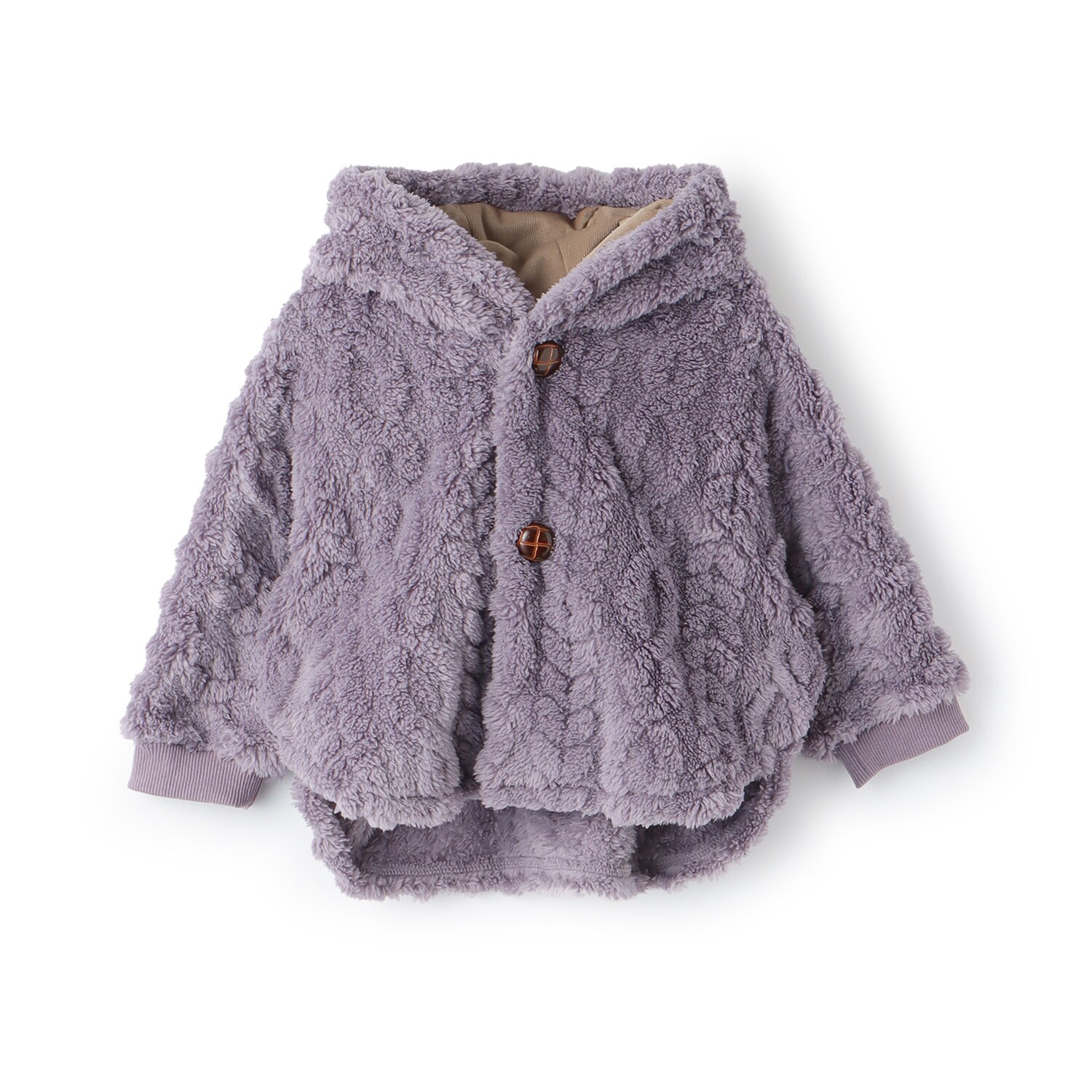 【LaStella】ミミツキアニマルベビーマント