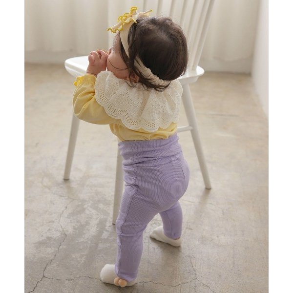 【LaStella】腹巻つきベビーレギンス
