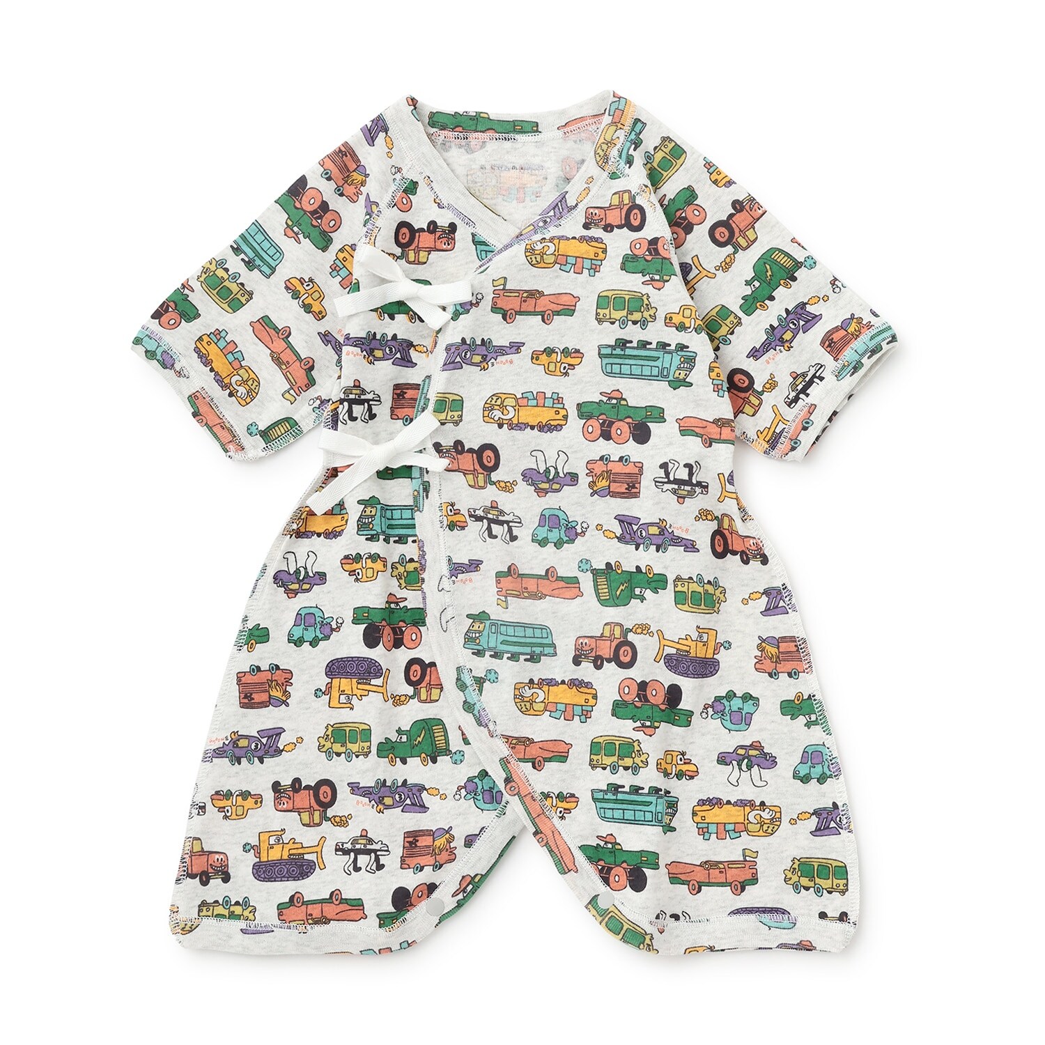 【オーシャン＆グラウンド】コンビ肌着 Funny Car