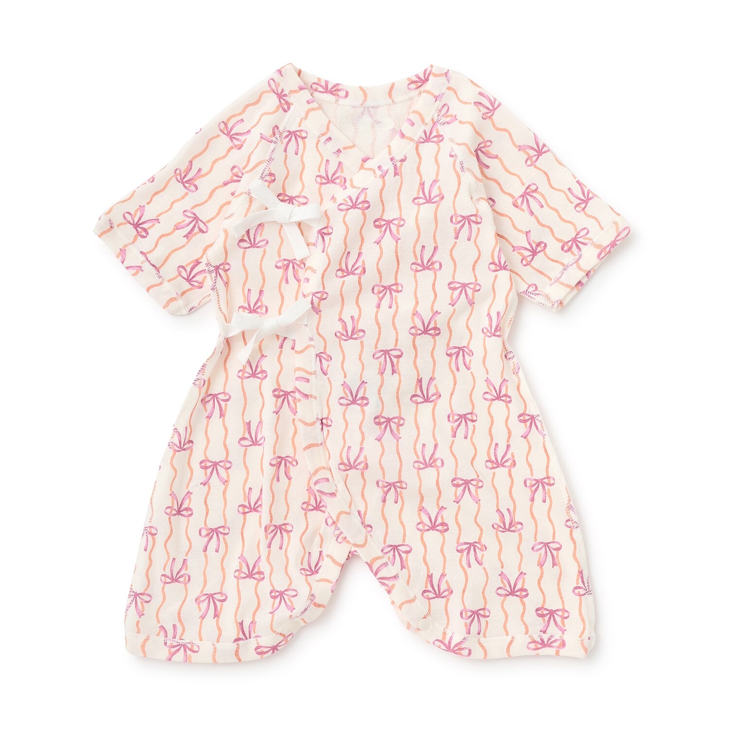 【オーシャン＆グラウンド】コンビ肌着 Swaying Ribbon