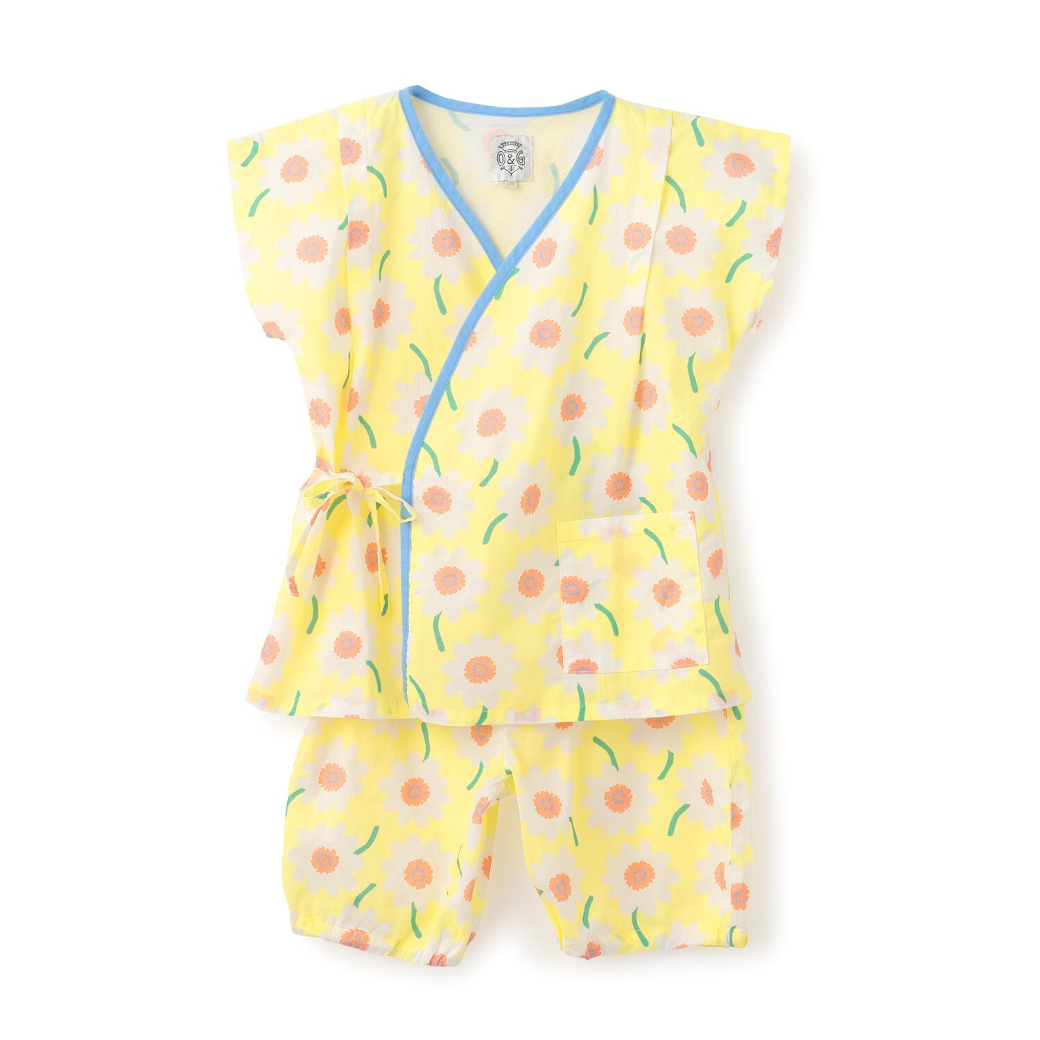 【オーシャンアンドグラウンド】パイピングワイド甚平スーツ