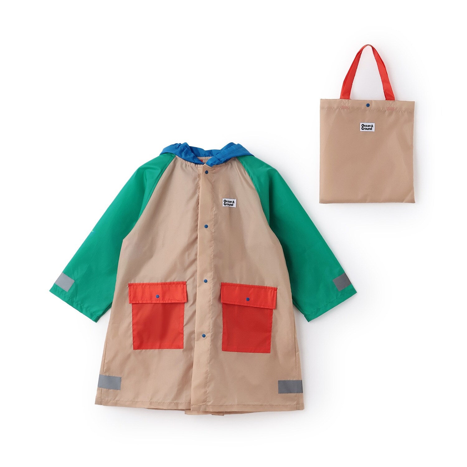 【オーシャン＆グラウンド】レインコート