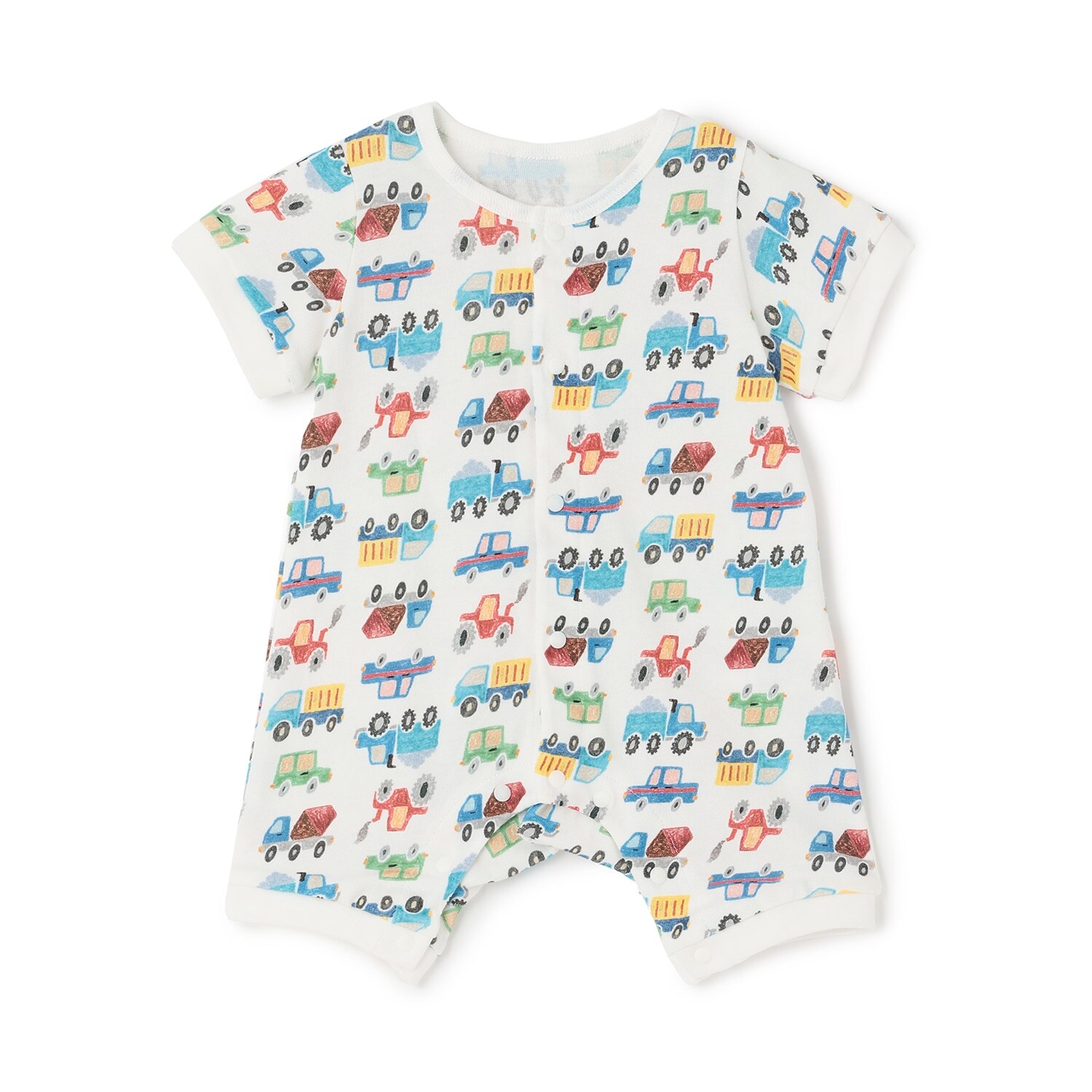 【LaStella】2柄BOY'S新生児ロンパス