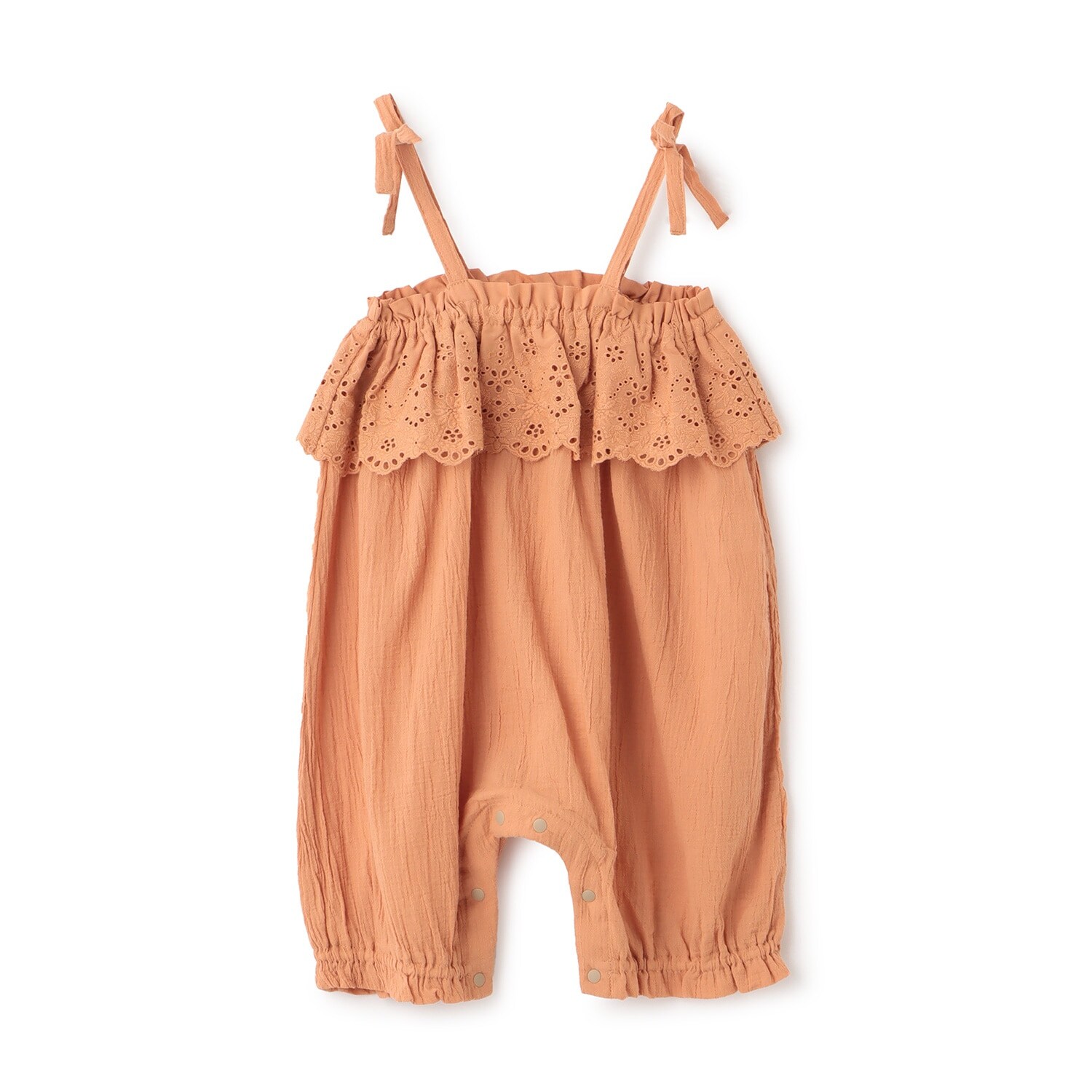 【LaStella】スカラップレースサロペット