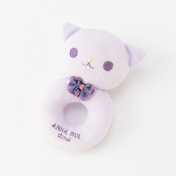 ネコモチーフリングラトル【日本製】