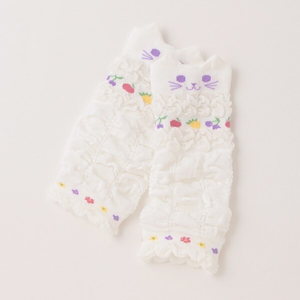 ネコ耳ベビーレッグウォーマー【日本製】