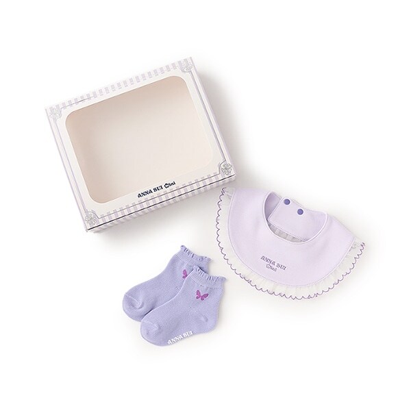 【BOX付】ボックスつきスタイ＆靴下セット