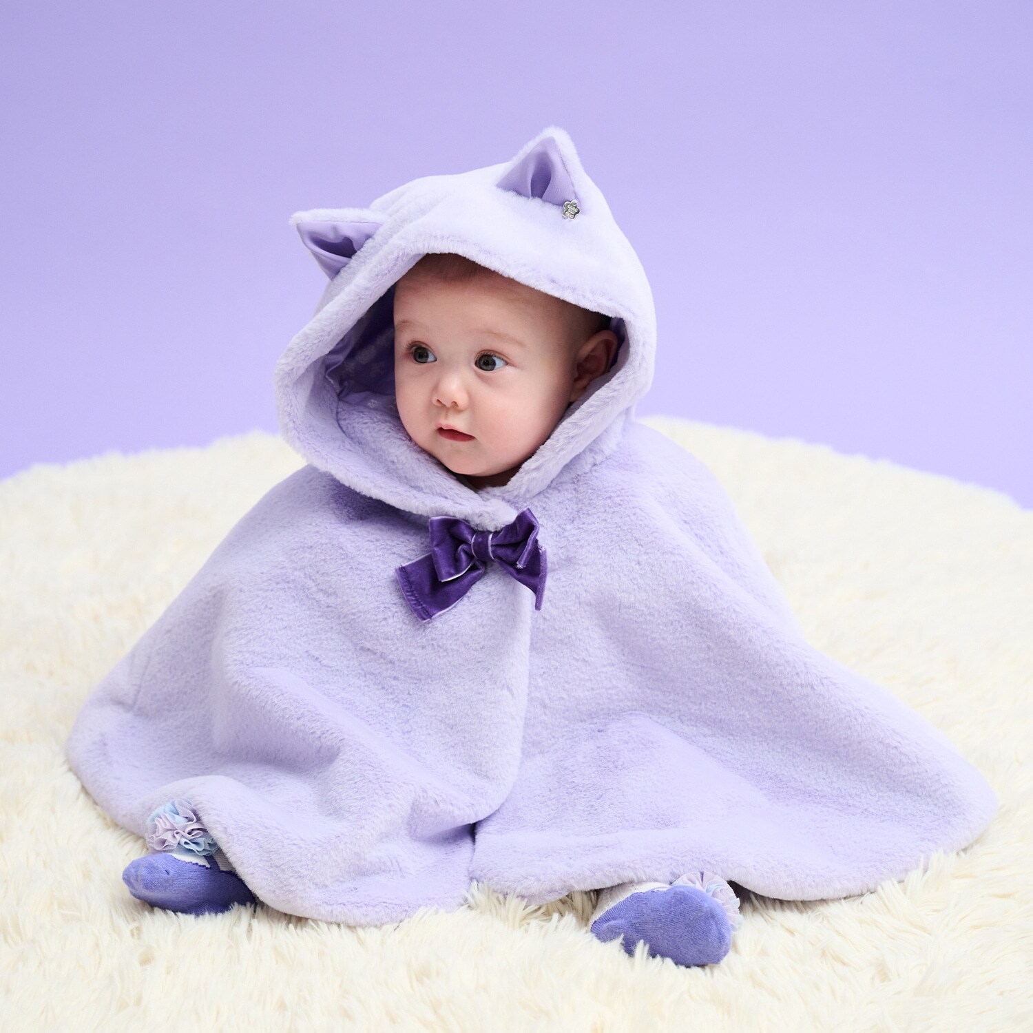 ネコ耳エコファーケープ