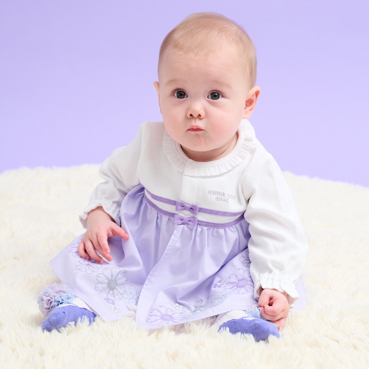 お花刺しゅう2WAYオール