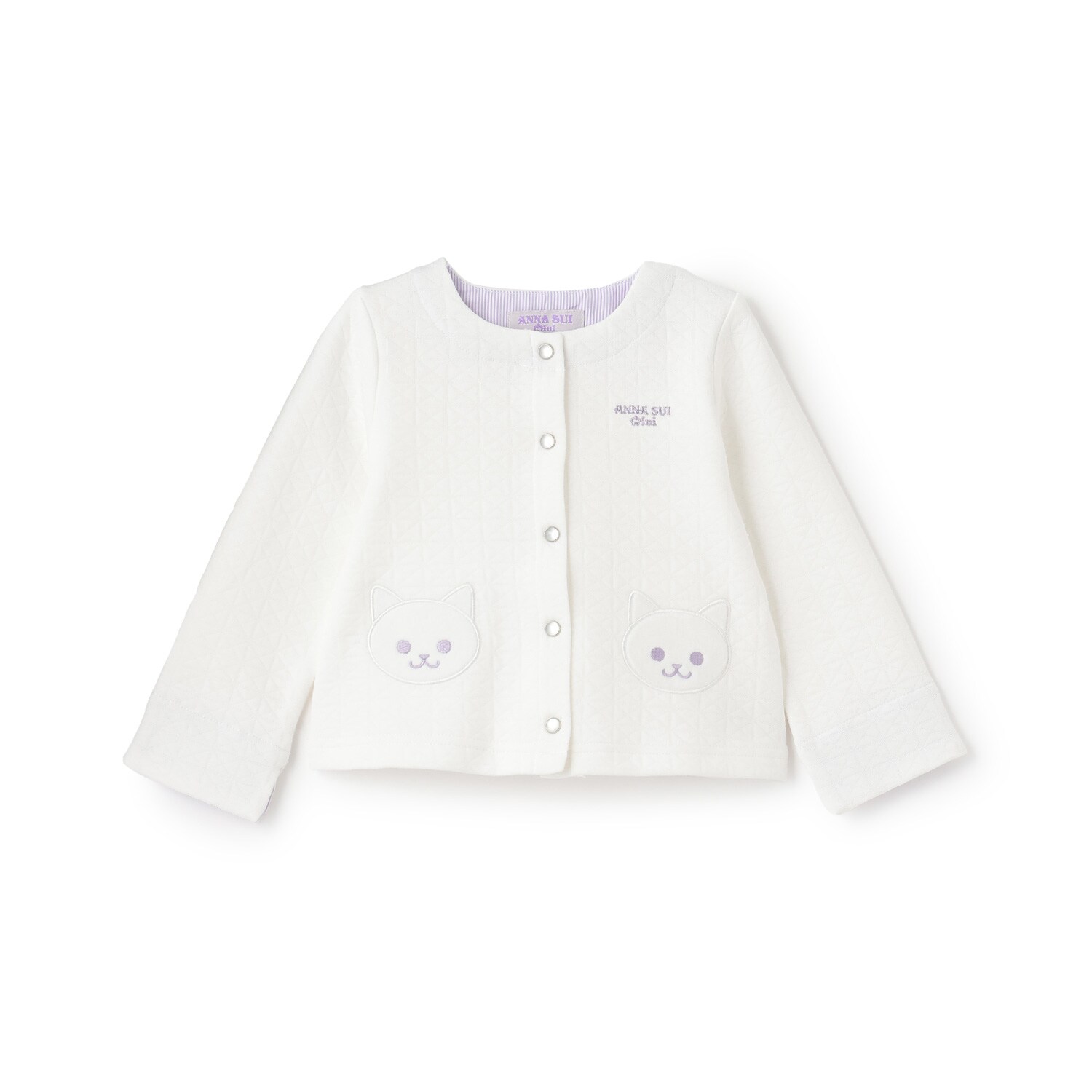 ネコモチーフカーディガン