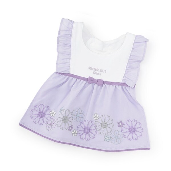 お花刺しゅうスタイ