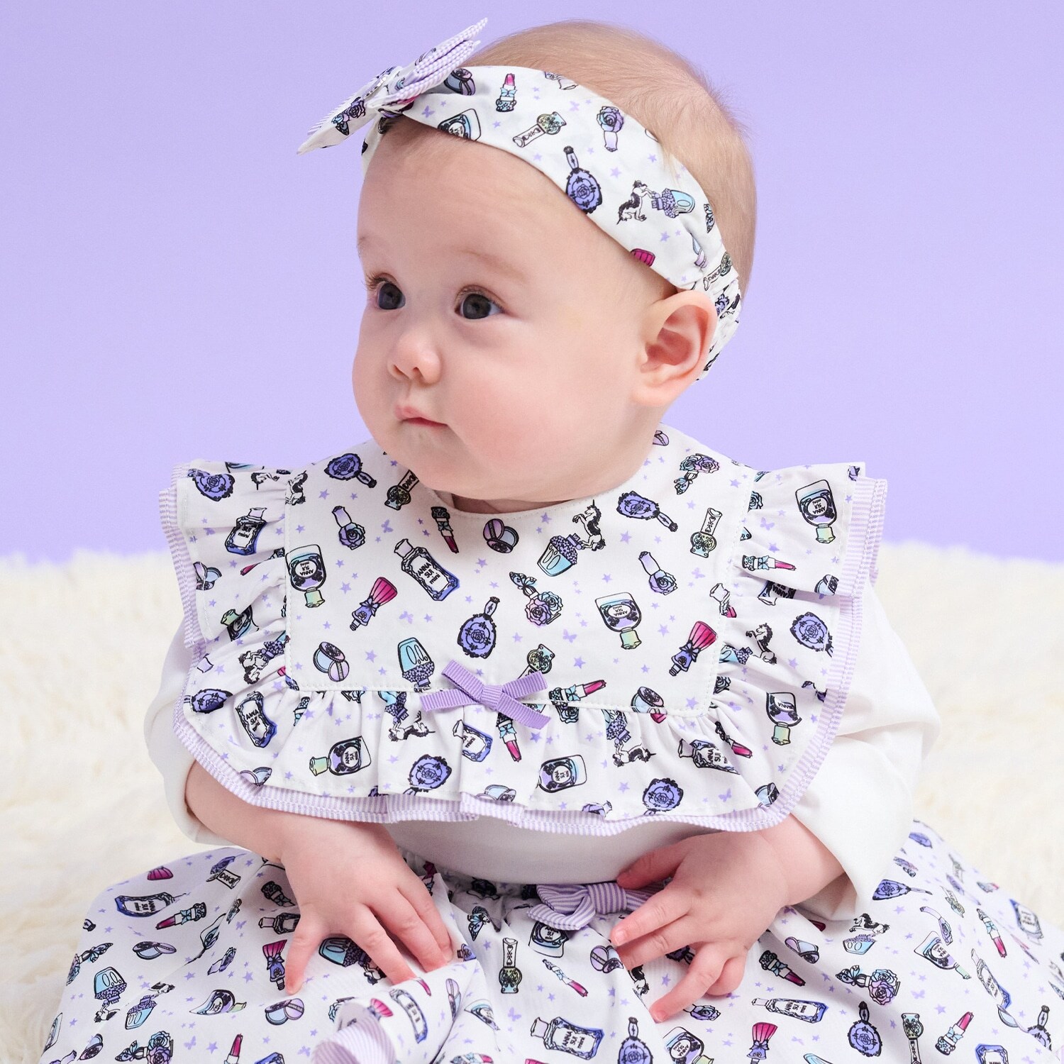 総柄リバーシブル四角スタイ