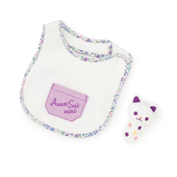 ネコガラガラつきスタイ