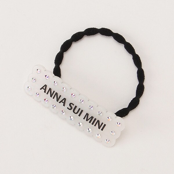 アクリルロゴヘアゴム【日本製】