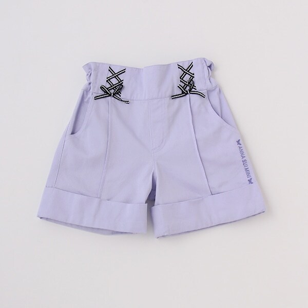 裾折り返しショートパンツ