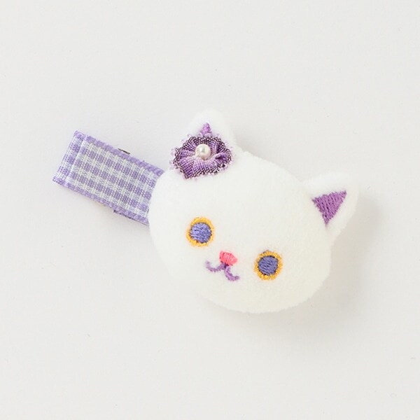 ネコヘアクリップ【日本製】