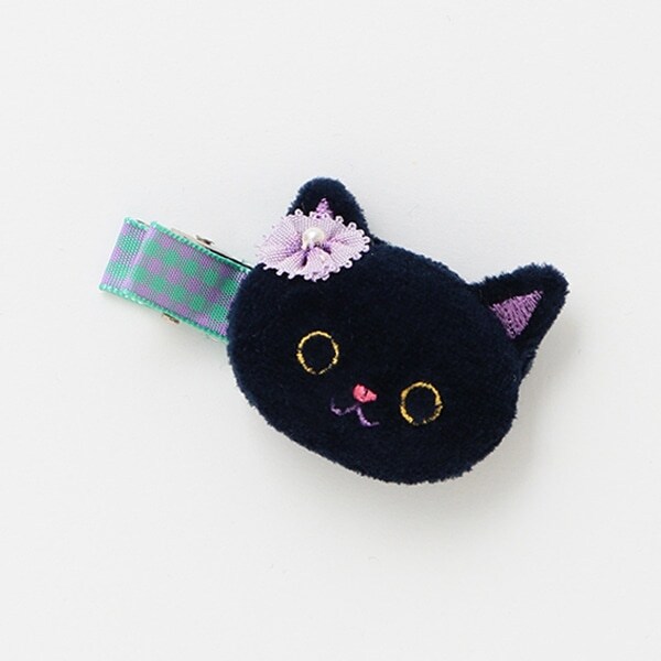 ネコヘアクリップ【日本製】