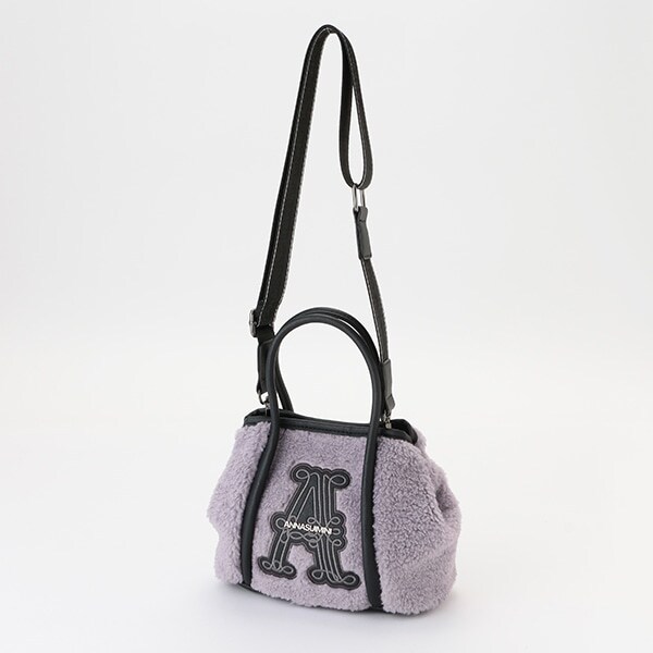 Aファーハンドバッグ