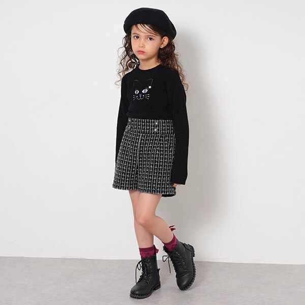 ツイードショートパンツ