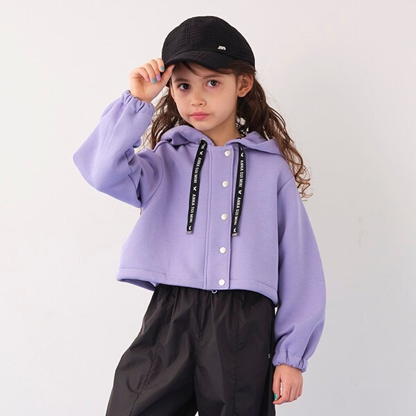 ダンボール短丈パーカ