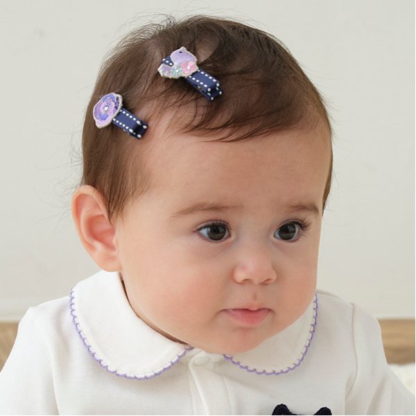 刺しゅうミニクリップ2コセット