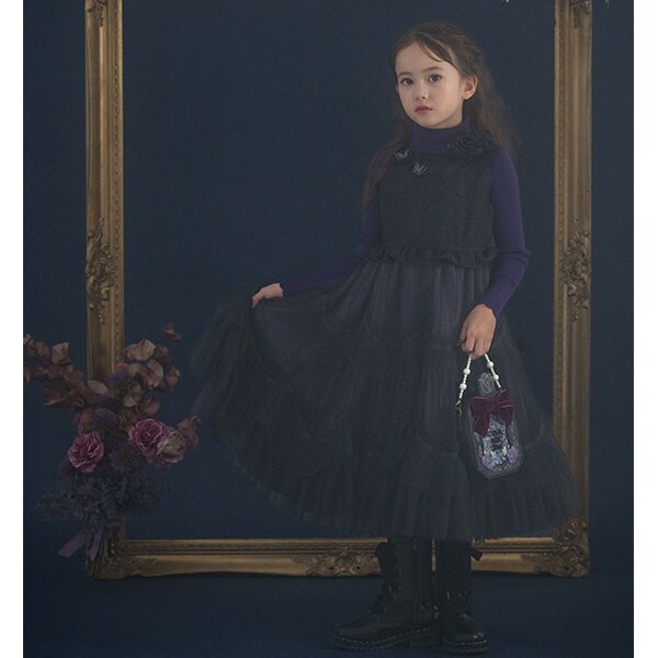 【Premium】バラコサージュつきドレス